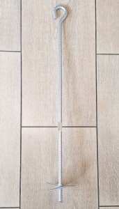 Kotwa stalowa 14x850 mm - Ocynk