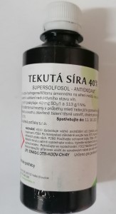 Siarka w płynie 250g 40%