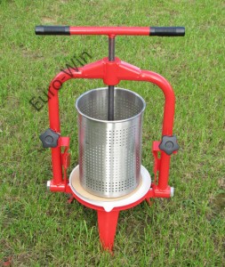 Prasa ramowa 9 L - nierdzewna