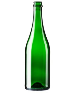 Paleta butelek Sekt 0,75 L zielona 1056 szt. 