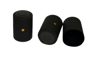 Kapturki term. 32x40 mm czarne - 1000 szt. 