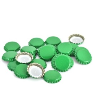 Kapsle do piwa 1 szt  - zielone