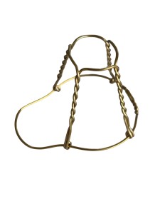 Koszyczek druciany bez balszki - złoty