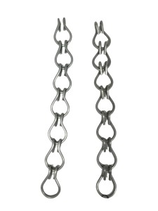 Łańcuszek 7 ogniw z haczykami