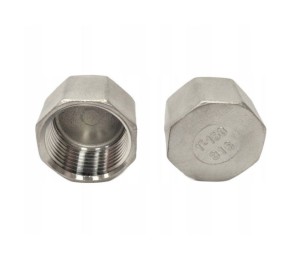 Zaślepka nierdzewna 1"