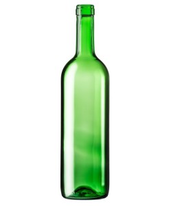 Karton 66 szt butelek 0,75L - zielonych BDO 