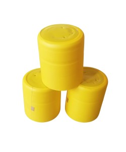 Kapturki żółte 29x40 mm - 1 szt