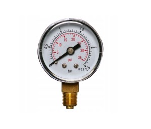 Manometr do pompki 1/8 " - 9,8 mm