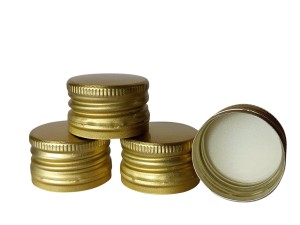 Karton 3700 szt zakrętek 28x18 mm - złota