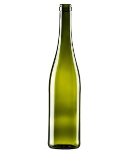 Karton 58 szt. butelek 0,75 do wina - Rheinwein LP oliwka.