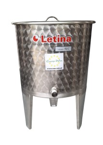 Zbiornik INOX 50 L PROFI + (niski)