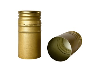 Karton zakrętek 30x60 mm - złota - 1500 szt.