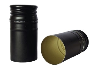 Karton zakrętek 30x60 mm - czarna - 1500 szt.