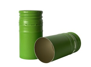 Zakrętka 30x60 mm - zielona - 100 szt.