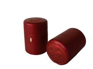 Kapturki bordowe 29x40 mm - 1 szt