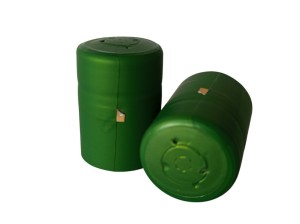 Kapturki zielone 29x40 mm - 1 szt