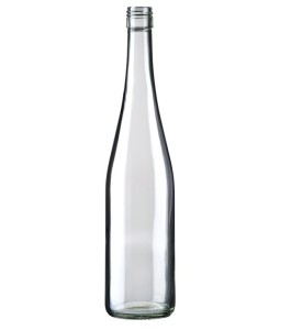 Butelka 0,75 do wina, Rheinwein BVS - bezbarwna na zakrętkę