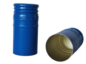 Zakrętka 30x60 mm - niebieska - 100 szt.