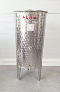Zbiornik INOX 100 L Profi z płaszczem