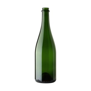 Butelka Sekt 750/ 835g ECOVA antyczna zieleń