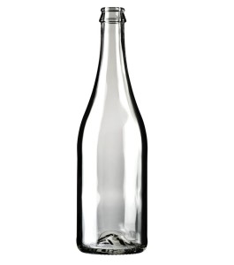 Butelka Sekt do szampana 0,75 L - bezbarwna