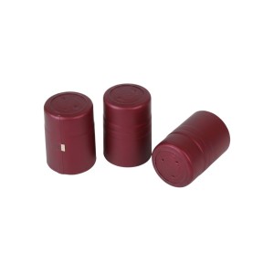 Kapturki bordowe 29x40 mm - 1 szt