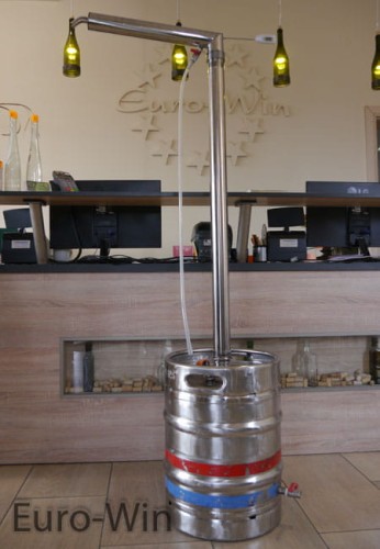 Destylator aabratec - widok ogólny.